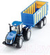 Миниатюра изображения товара Трактор игрушечный Siku New Holland с силосным прицепом / 1947