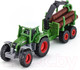 Миниатюра изображения товара Трактор игрушечный Siku Fendt с прицепом для бревен / 1645