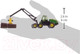Миниатюра изображения товара Трактор игрушечный Siku John Deere с манипулятором / 1652