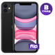 Миниатюра изображения товара Смартфон восстановленный Apple iPhone 11 128GB Flip грейд B (черный)