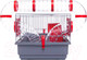 Миниатюра изображения товара Клетка для грызунов Voltrega 001115G/red (с туннелем)