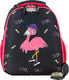 Миниатюра изображения товара Школьный рюкзак Ecotope Kids Фламинго расческа 057-540-110-CLR (черный)