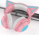 Миниатюра изображения товара Беспроводные наушники Qumo Party Cat Min BT 0051 (розовый/голубой)