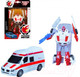 Миниатюра изображения товара Робот-трансформер Пламенный мотор Робот-Машина Скорая помощь / 870733