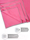 Миниатюра изображения товара Полотенце Clam P006 70х140 (розовый)