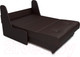 Миниатюра изображения товара Диван Mebel-Ars Аккордеон №2 120 (экокожа шоколад)