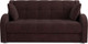 Миниатюра изображения товара Диван Mebel-Ars Аккордеон Барон (велюр шоколад HB-178 16)