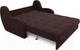 Миниатюра изображения товара Диван Mebel-Ars Аккордеон Барон (велюр шоколад HB-178 16)