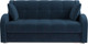 Миниатюра изображения товара Диван Mebel-Ars Аккордеон Барон (темно-синий Luna 034)