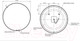 Миниатюра изображения товара Зеркало Cersanit Eclipse Smart 100x100 / 64149 (с подсветкой, черная рамка)