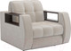Миниатюра изображения товара Кресло-кровать Mebel-Ars Аккордеон Барон №3 (бархат бежевый Star Velvet 6 Light Beige)