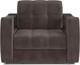 Миниатюра изображения товара Кресло-кровать Mebel-Ars Аккордеон Барон №3 (коричневый кордрой)