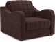 Миниатюра изображения товара Кресло-кровать Mebel-Ars Аккордеон Барон №4 (велюр шоколад HB-178 16)