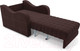 Миниатюра изображения товара Кресло-кровать Mebel-Ars Аккордеон Барон №4 (велюр шоколад HB-178 16)