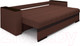Миниатюра изображения товара Диван Mebel-Ars Еврокнижка Атланта (рогожка шоколад)