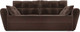 Миниатюра изображения товара Диван Mebel-Ars Амстердам (кордрой коричневый)