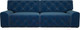 Миниатюра изображения товара Диван Mebel-Ars Милан (темно-синий Luna 034)