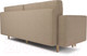 Миниатюра изображения товара Диван Mebel-Ars Евро Белфаст (рогожка бежевый)