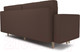 Миниатюра изображения товара Диван Mebel-Ars Евро Белфаст (рогожка шоколад)