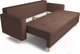 Миниатюра изображения товара Диван Mebel-Ars Евро Белфаст (рогожка шоколад)