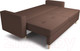 Миниатюра изображения товара Диван Mebel-Ars Евро Белфаст (рогожка шоколад)