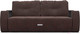 Миниатюра изображения товара Диван Mebel-Ars Еврокнижка Мальтида (велюр молочный шоколад НВ-178/13)