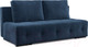 Миниатюра изображения товара Диван Mebel-Ars Еврокнижка Марсель №1 (темно-синий Luna 034)