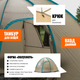 Миниатюра изображения товара Палатка Coyote Vaal-4 v2 / CL-B15-4P-Sand