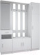Миниатюра изображения товара Секция в прихожую МДК СПР3 2020x1600x380 (белый)