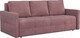 Миниатюра изображения товара Диван Mebel-Ars Еврокнижка Марсель №2 (велюр пудра НВ-178/18)