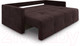 Миниатюра изображения товара Диван Mebel-Ars Еврокнижка Марсель №2 (велюр шоколадный HB-178/16)