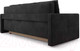 Миниатюра изображения товара Диван Mebel-Ars Еврокнижка Марсель №2 (велюр черный НВ-178/17)