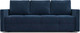 Миниатюра изображения товара Диван Mebel-Ars Еврокнижка Марсель №2 (темно-синий Luna 034)