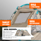 Миниатюра изображения товара Палатка Coyote Dakota / CL-A08-Sand