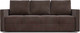 Миниатюра изображения товара Диван Mebel-Ars Еврокнижка Марсель №2 (кордрой коричневый)