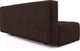 Миниатюра изображения товара Диван Mebel-Ars Еврокнижка Марсель №4 (велюр шоколадный HB-178/16)