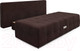 Миниатюра изображения товара Диван Mebel-Ars Еврокнижка Марсель №4 (велюр шоколадный HB-178/16)
