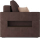 Миниатюра изображения товара Диван Mebel-Ars Еврокнижка Венеция (велюр молочный шоколад НВ-178 13)
