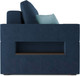 Миниатюра изображения товара Диван Mebel-Ars Еврокнижка Венеция (темно-синий Luna 034)