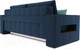 Миниатюра изображения товара Диван Mebel-Ars Еврокнижка Венеция (темно-синий Luna 034)