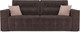 Миниатюра изображения товара Диван Mebel-Ars Еврокнижка Венеция (кордрой коричневый)