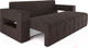 Миниатюра изображения товара Диван Mebel-Ars Еврокнижка Венеция (кордрой коричневый)