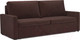 Миниатюра изображения товара Диван Mebel-Ars Еврокнижка Поло (велюр шоколад HB-178 16)