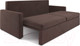 Миниатюра изображения товара Диван Mebel-Ars Еврокнижка Поло (велюр молочный шоколад НВ-178 13)