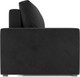 Миниатюра изображения товара Диван Mebel-Ars Еврокнижка Поло (велюр черный НВ-178 17)