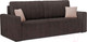 Миниатюра изображения товара Диван Mebel-Ars Еврокнижка Лондон (кордрой коричневый)