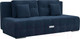 Миниатюра изображения товара Диван Mebel-Ars Еврокнижка Марсель №4 (темно-синий Luna 034)