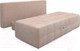 Миниатюра изображения товара Диван Mebel-Ars Еврокнижка Марсель №4 (кордрой бежевый)