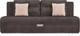 Миниатюра изображения товара Диван Mebel-Ars Еврокнижка Марсель №4 (кордрой коричневый)