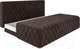 Миниатюра изображения товара Диван Mebel-Ars Еврокнижка Роял (кордрой коричневый)